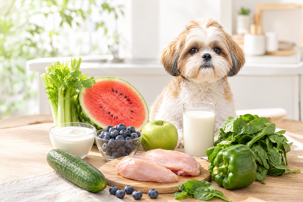 愛犬の体の熱を冷ましてくれる食材10選!