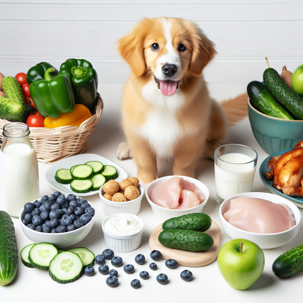 愛犬の体の熱を冷ましてくれる食材10選!