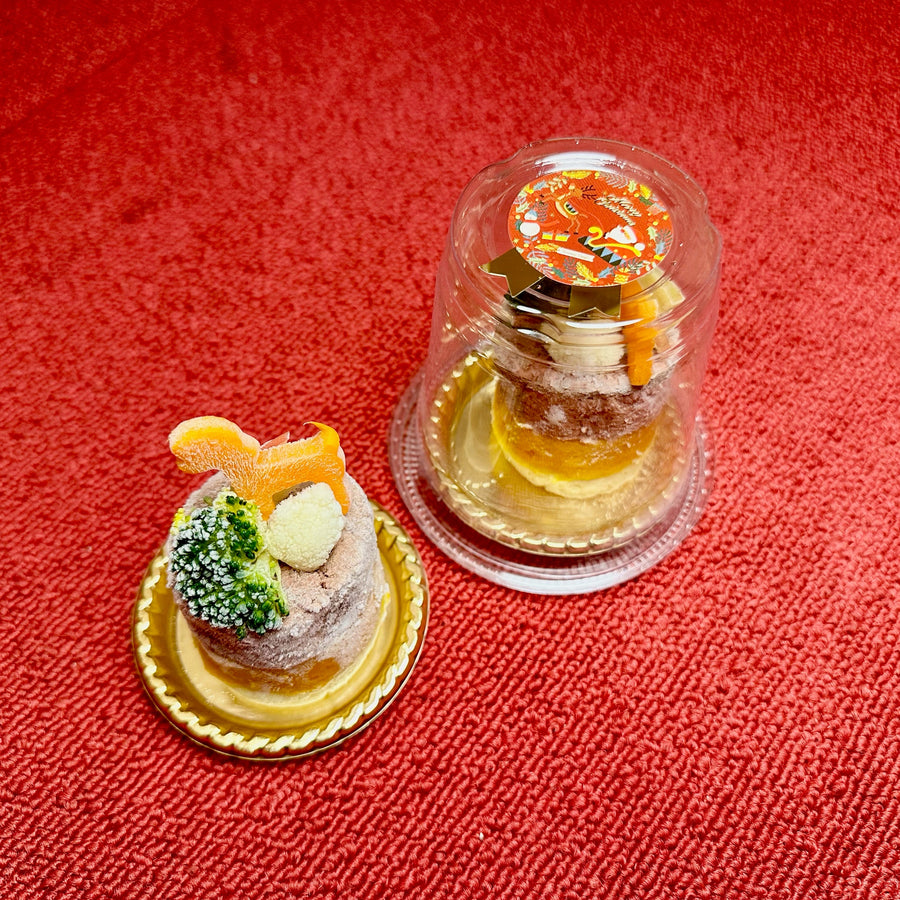 鹿肉とかぼちゃのケーキ
