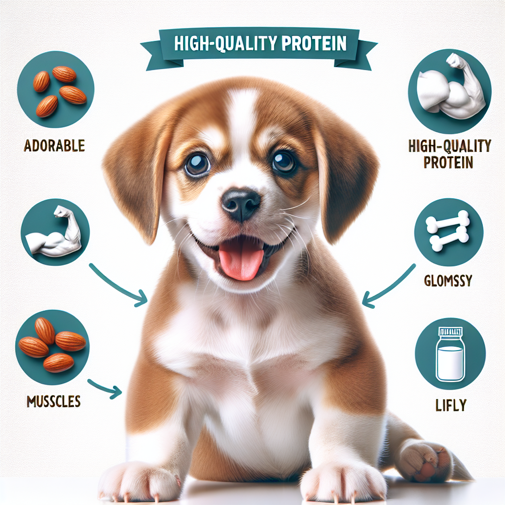 犬の健康と発育、良質なタンパク質の重要性